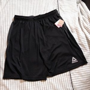 Reebok Mesh Relaxed Fit Athletic Shorts W/ Pockets